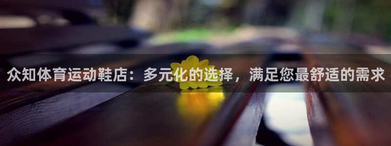 意昂F凯捷体育：众知体育运动鞋店：多元化的选择，满足您最舒适的需求